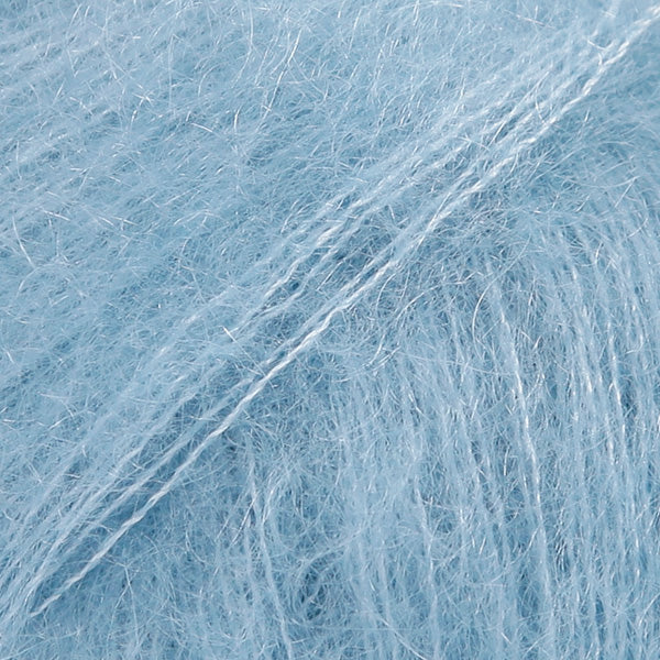 DROPS Kid-Silk 08 Light Jeans Blue – mohair silk yarn