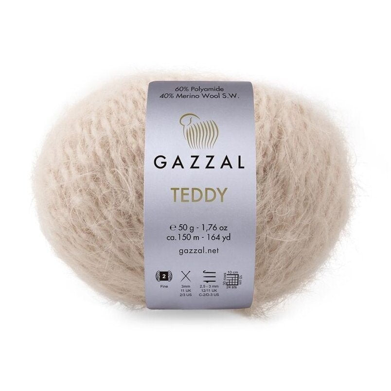 Gazzal Teddy 2 Beige (6534)