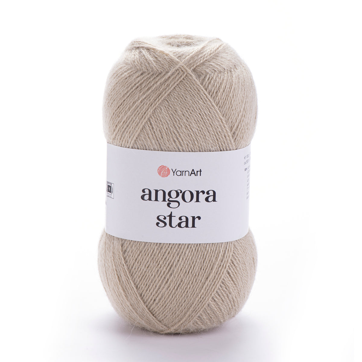 YarnArt Angora Star 033 Vison – fil duveteux acrylique et laine