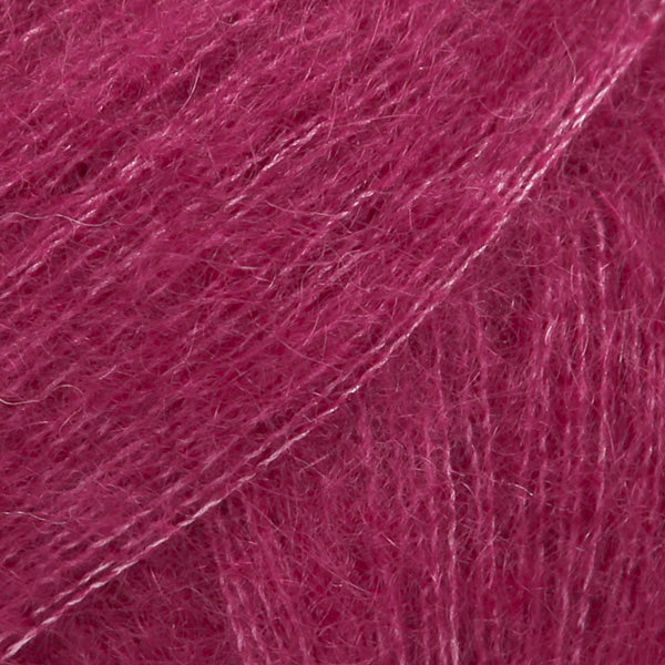 DROPS Kid-Silk 17 Dark Rose – mohair silk yarn