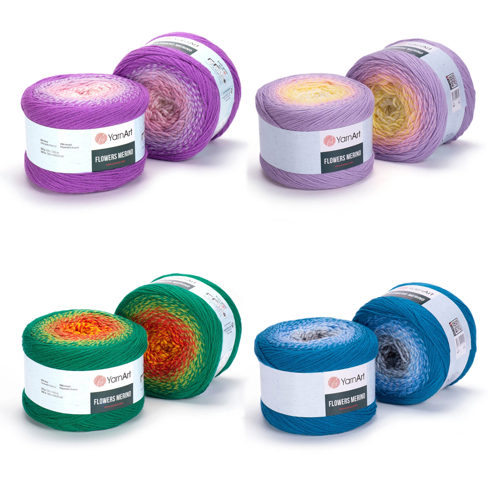 YarnArt Flowers Merino