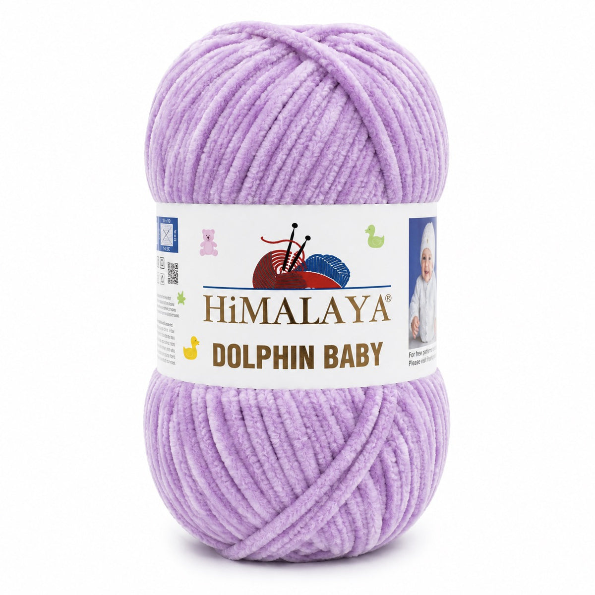 Himalaya Dolphin Baby 80392 Сиреневый – плюшевая шенилл-пряжа
