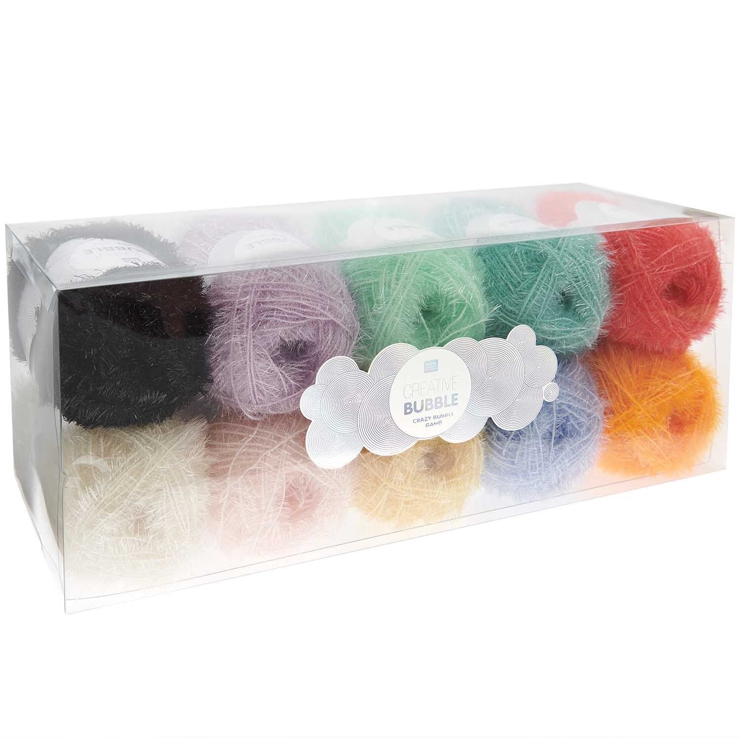 Rico Creative Bubble Kit — Crazy Bubble Gang (10 × 50g)