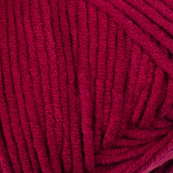 yarnart-jeans-plus 66 Burgundy