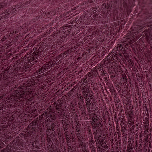 DROPS Kid-Silk 69 Ruby Wine – mohair silk yarn