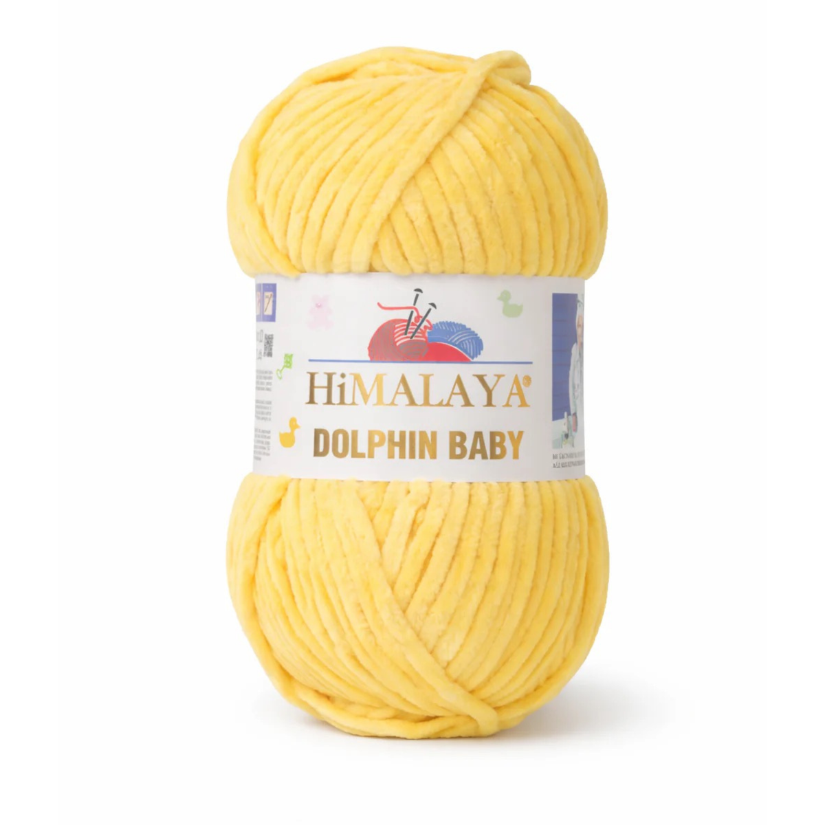 Himalaya Dolphin Baby 80313 Сливочный – плюшевая шенилл-пряжа
