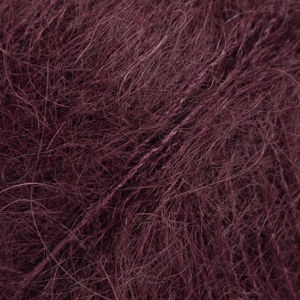 DROPS Kid-Silk 71 Dark Grape – mohair silk yarn
