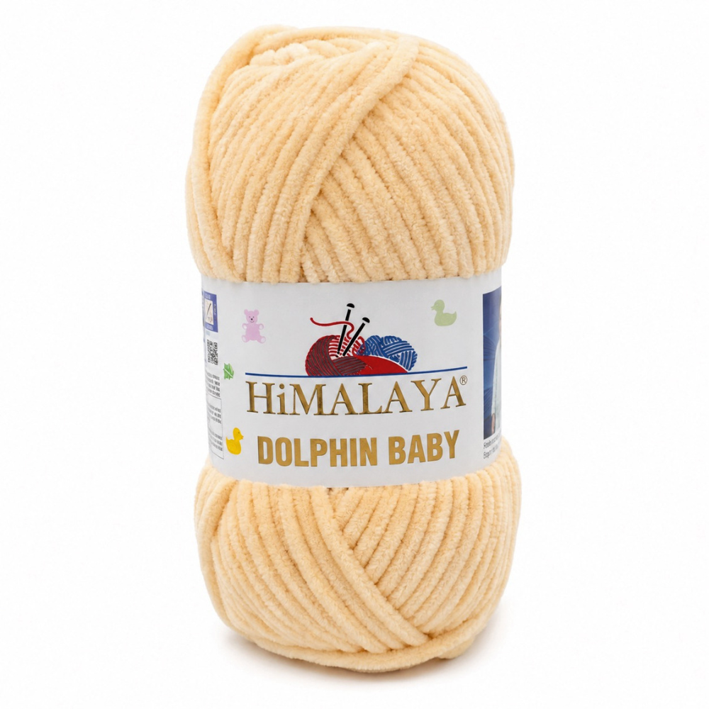 Himalaya Dolphin Baby 80384 Песочный – плюшевая шенилл-пряжа