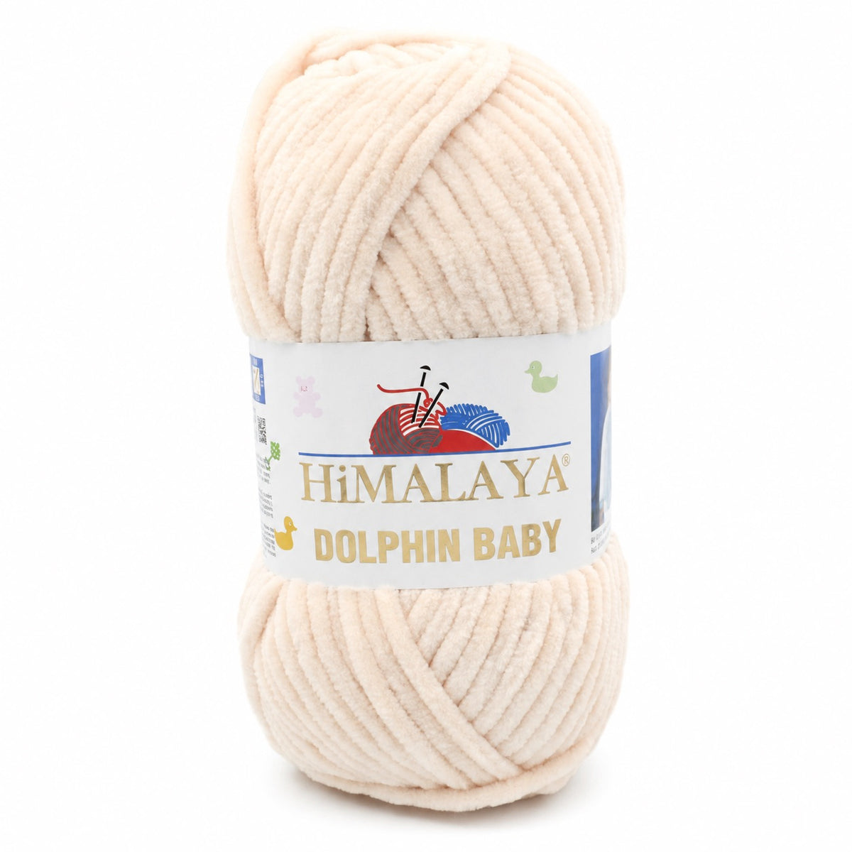 Himalaya Dolphin Baby 80389 Кремовый – плюшевая шенилл-пряжа