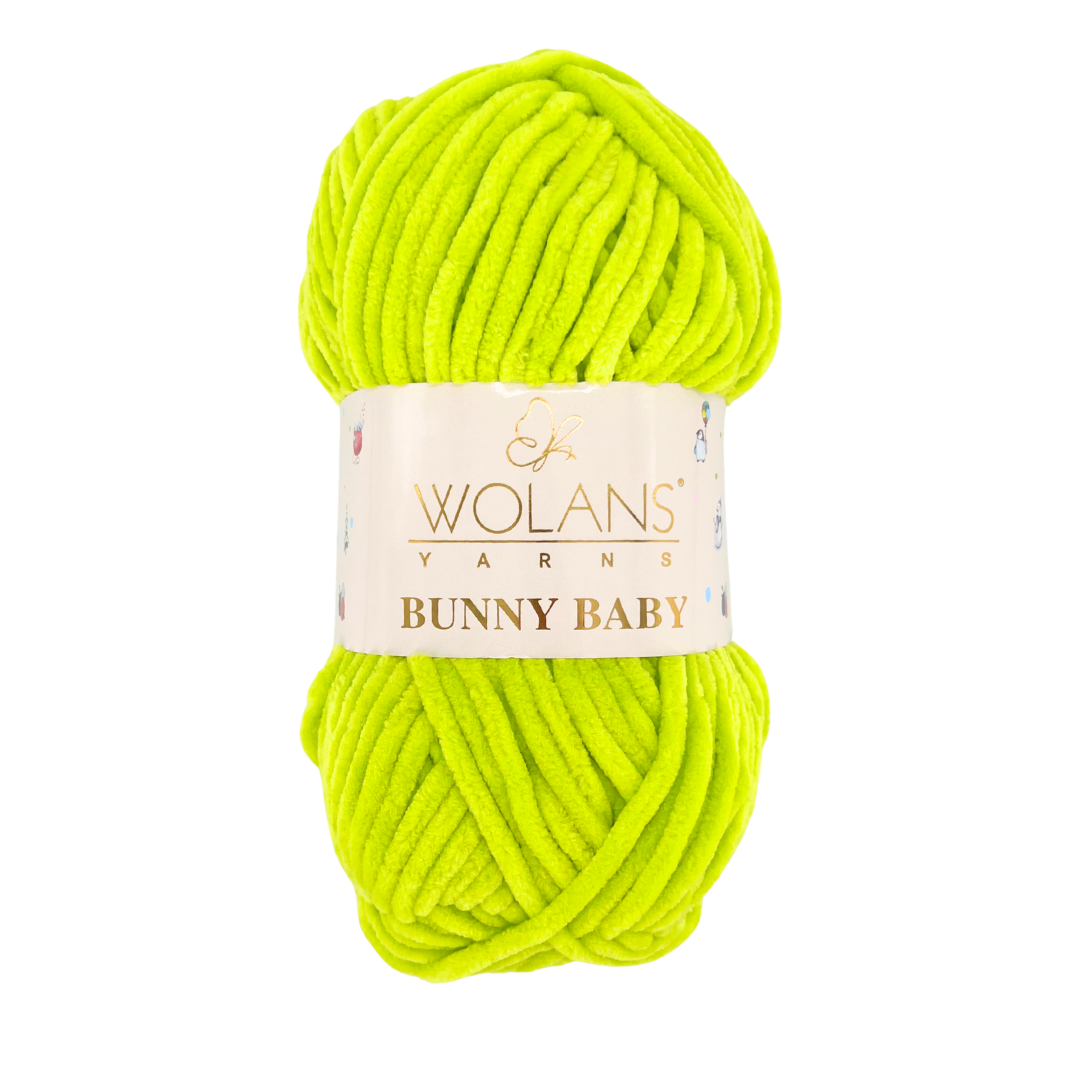Wolans Bunny Baby 100-85 Neoonkollane – šenilllõng