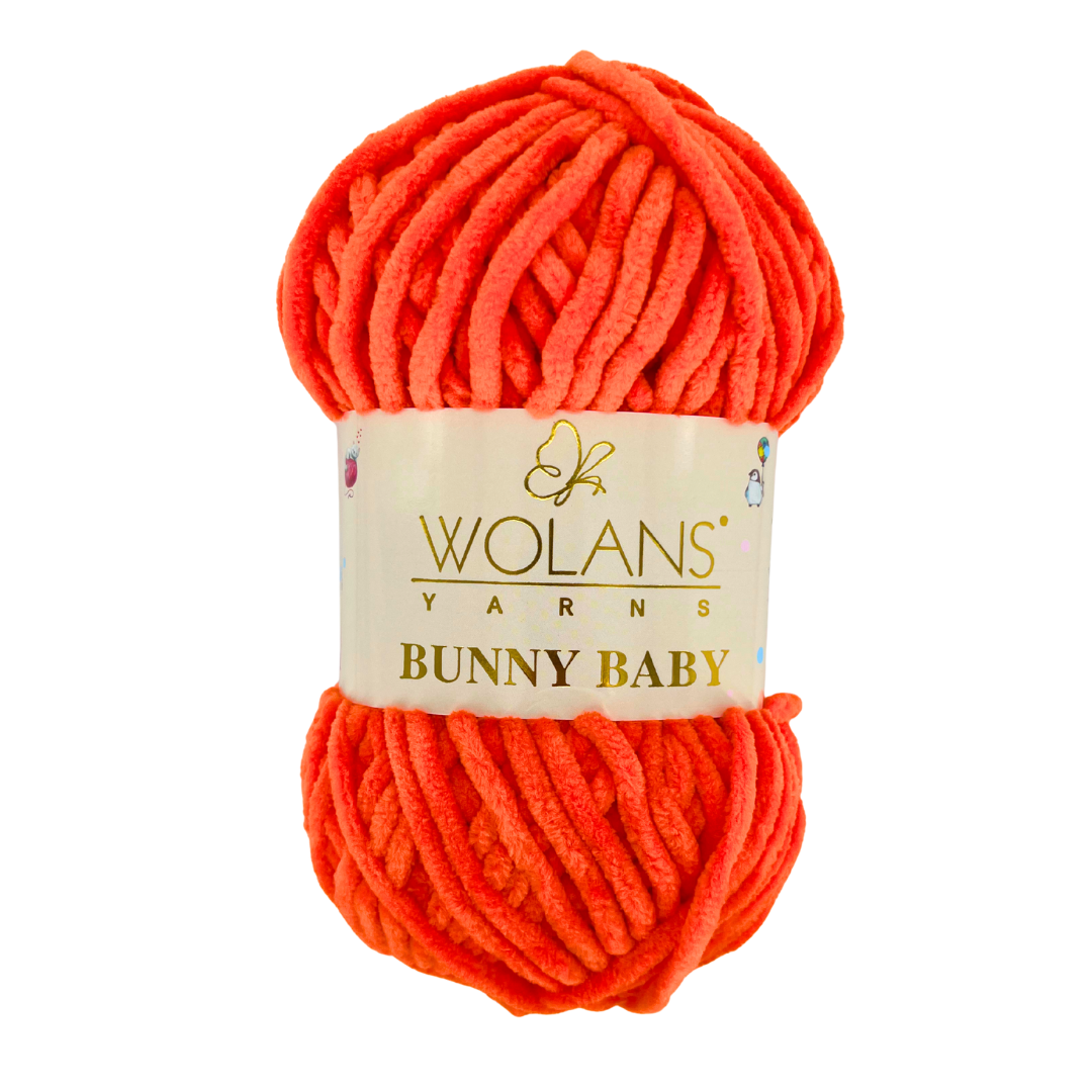 Wolans Bunny Baby 100-89 Erkpunane – šenilllõng