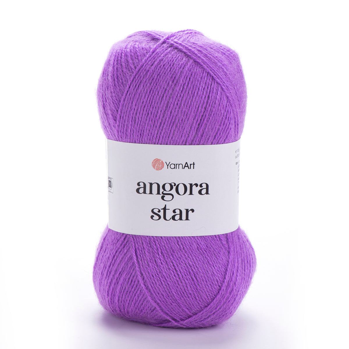 YarnArt Angora Star 9561 Violet – fil duveteux acrylique et laine