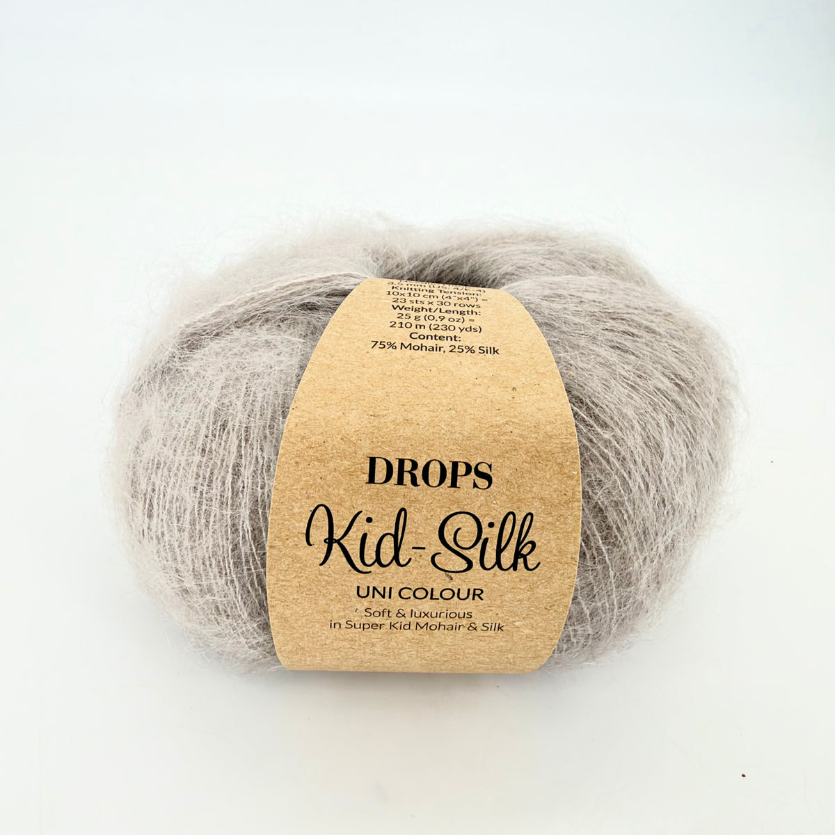 DROPS Kid-Silk 20 Light Beige – mohair silk yarn