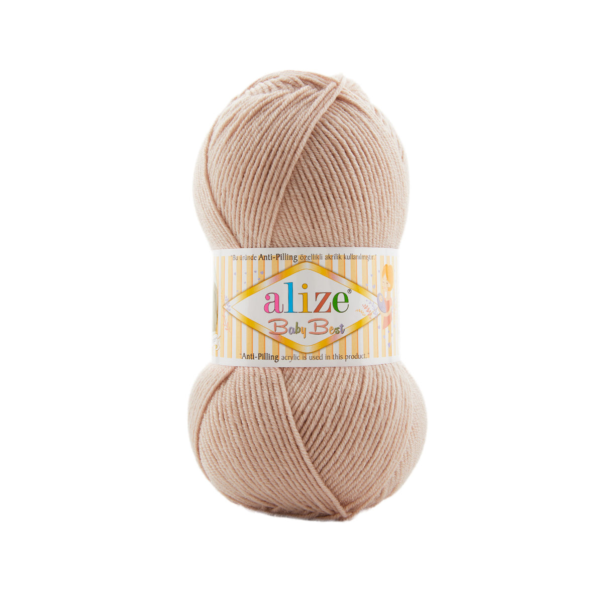 Alize Baby Best 506 Latte – bambusega beebilõng