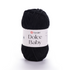 YarnArt Dolce Baby 742 Black – fine chenille yarn