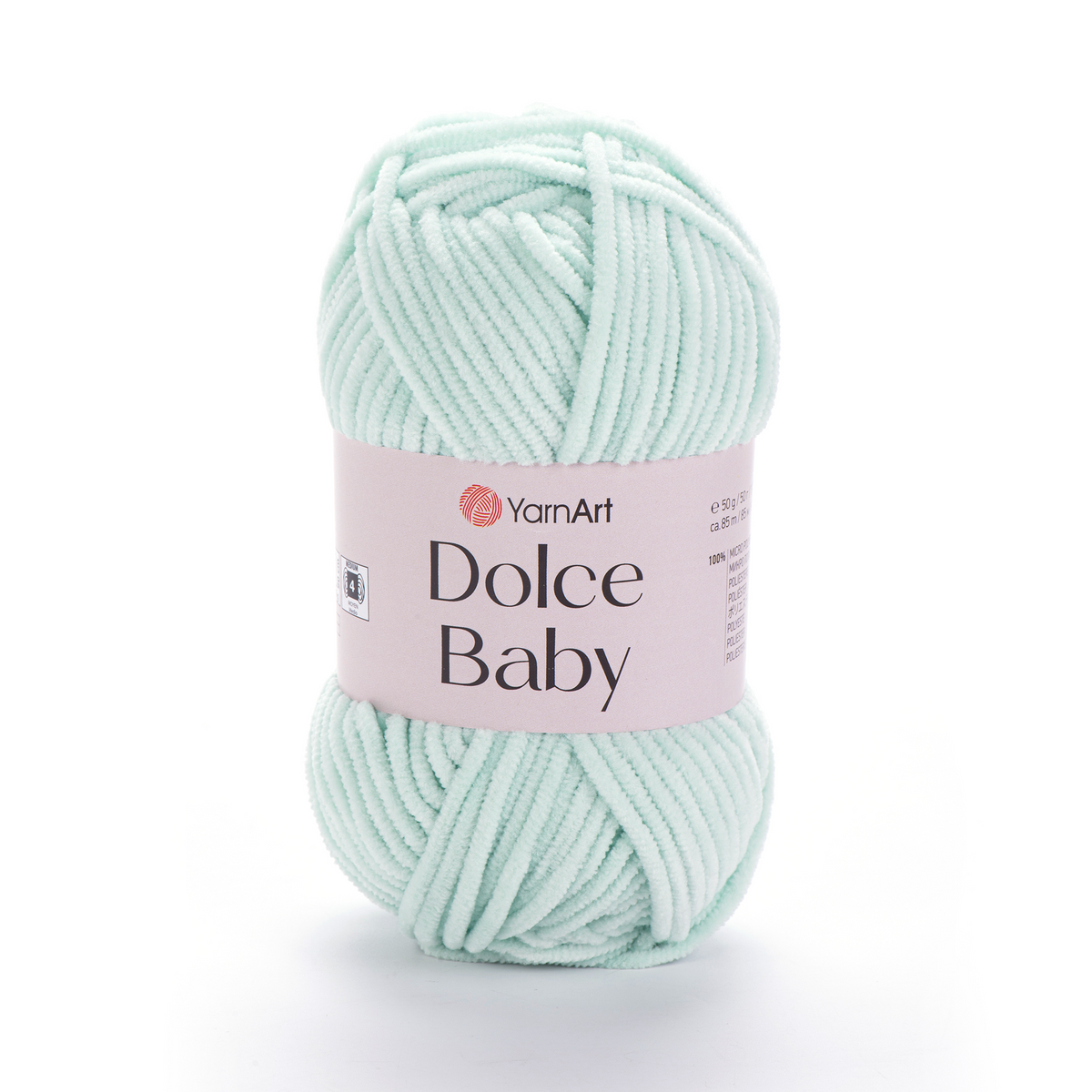 YarnArt Dolce Baby 753 Aqua – fine chenille yarn