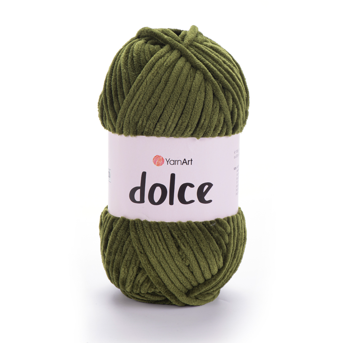 YarnArt Dolce 772 Tumeoliiv – kohev šenilllõng