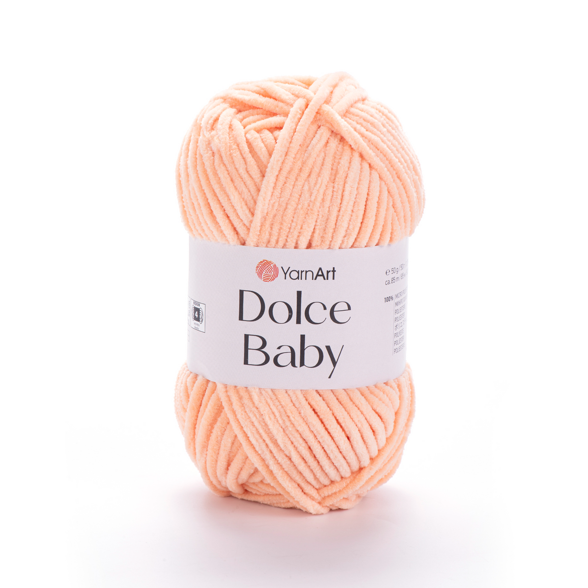 YarnArt Dolce Baby 773 Nude – fine chenille yarn