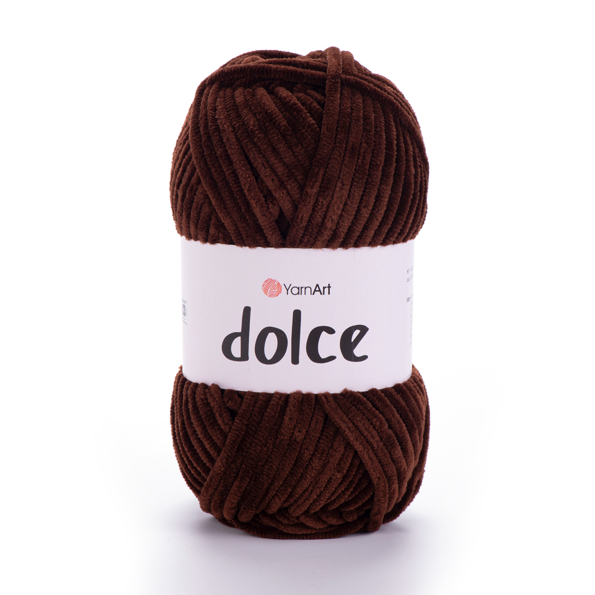 YarnArt Dolce 775 Tumepruun – kohev šenilllõng