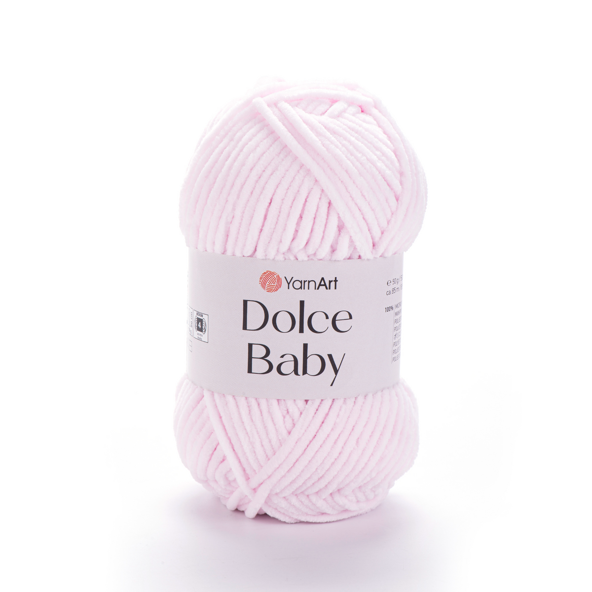 YarnArt Dolce Baby 781 Blush – fine chenille yarn