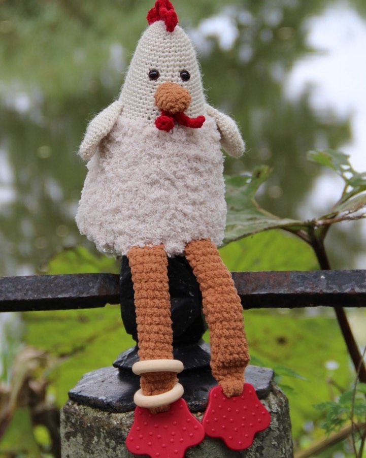 Soft TPE Animal Foot Teether (2 pcs) – for Baby Sensory Toys & Rattles