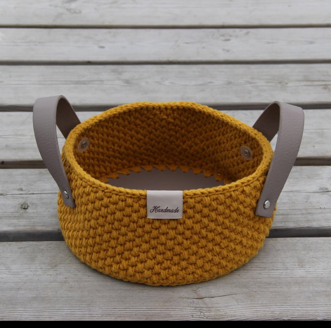 Round Bag Base – 35 cm Diameter (Blue)