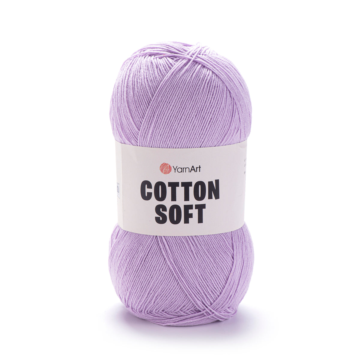 YarnArt Cotton Soft 19 Lavanda – filato fine cotone e acrilico