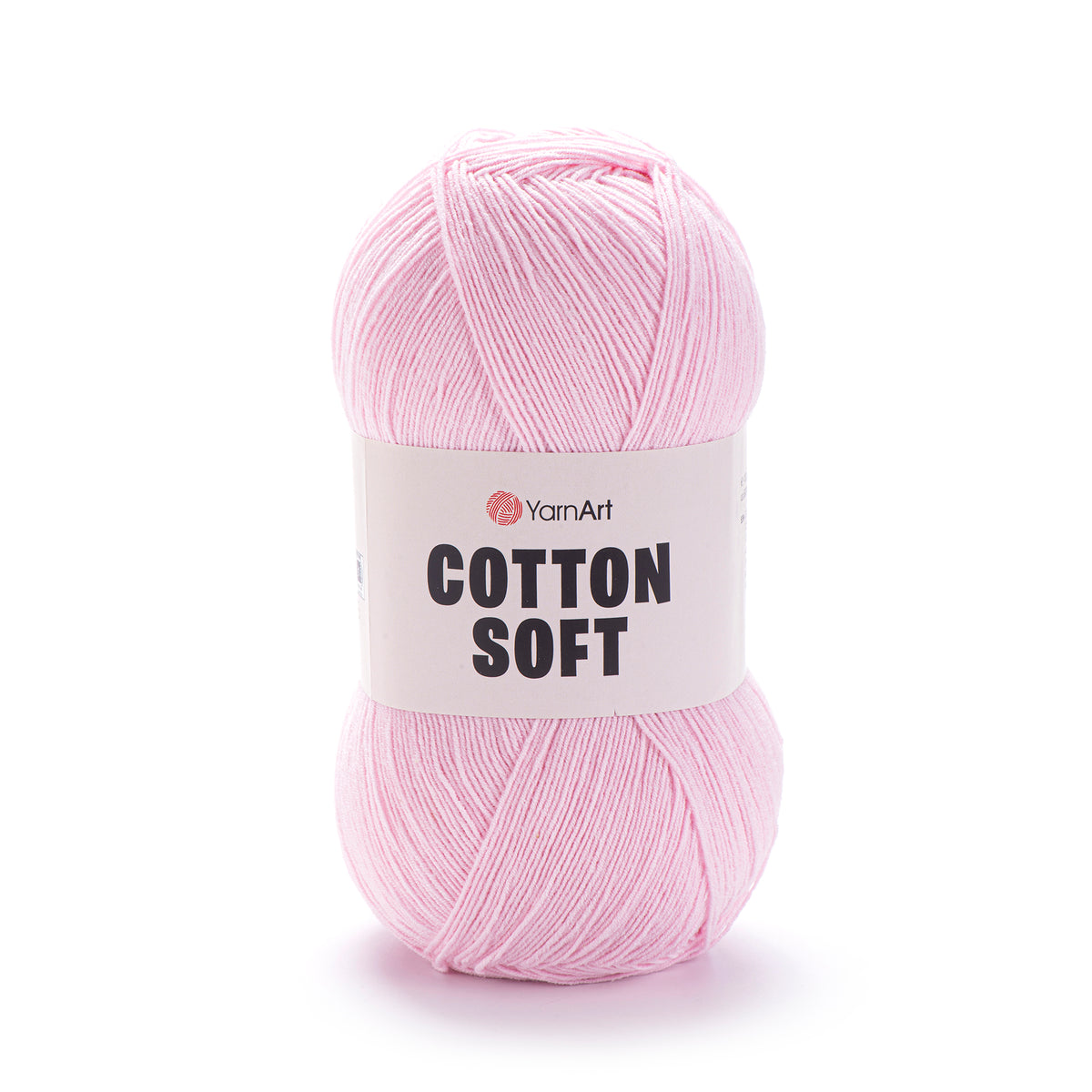 YarnArt Cotton Soft 74 Rosa confetto – filato fine cotone e acrilico