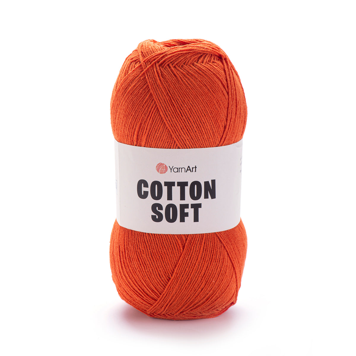 YarnArt Cotton Soft 85 Mattone – filato fine cotone e acrilico