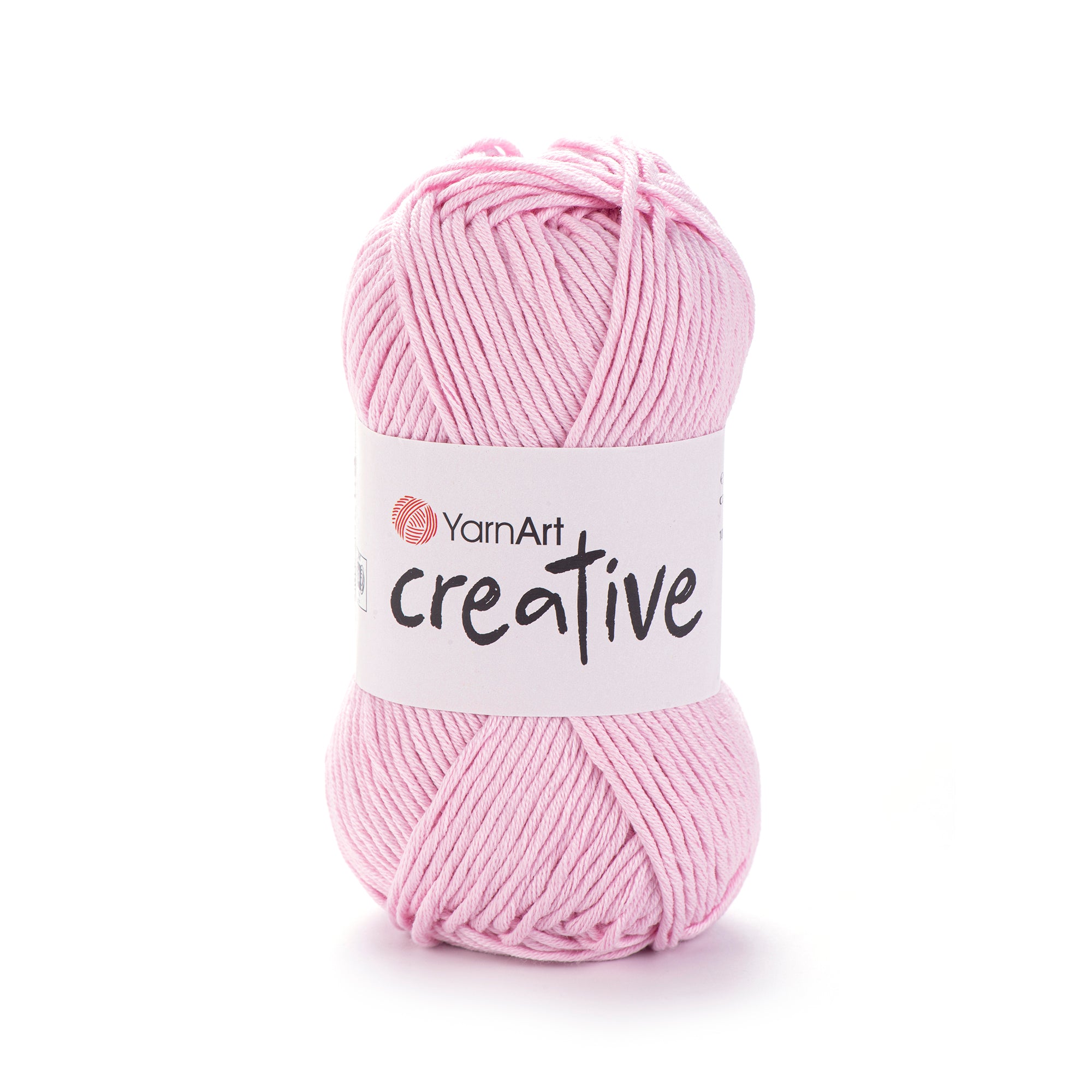 YarnArt Creative 229 Baby Pink – matte pure cotton yarn
