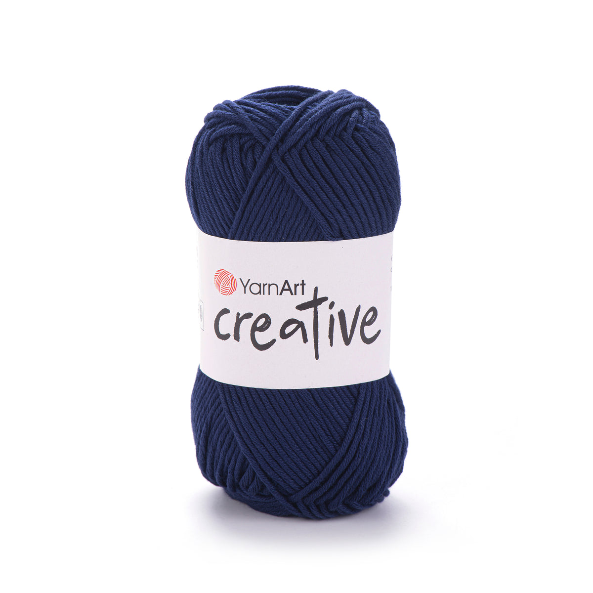 YarnArt Creative 241 Bleu marine – fil pur coton mat