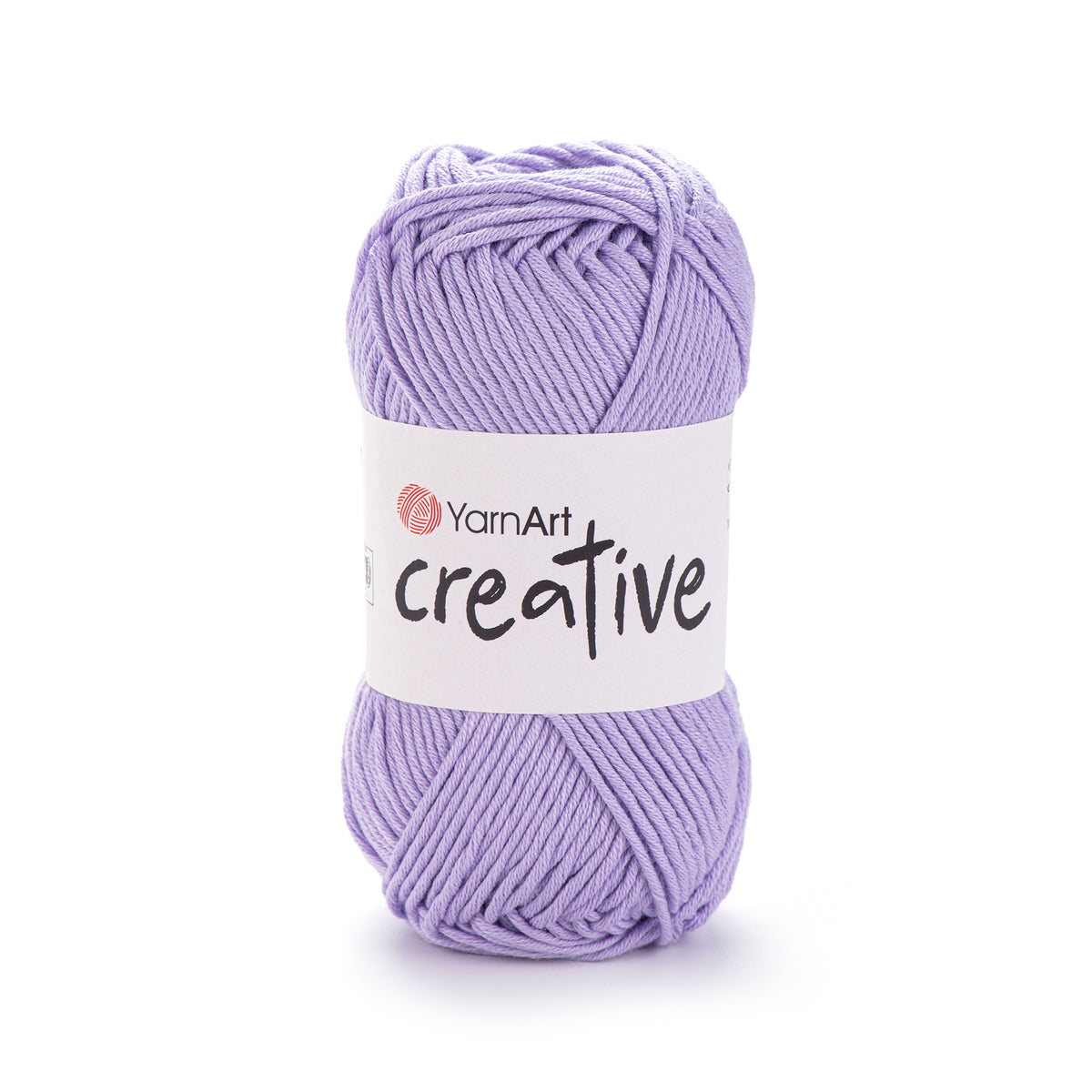 YarnArt Creative 245 Lavande – fil pur coton mat