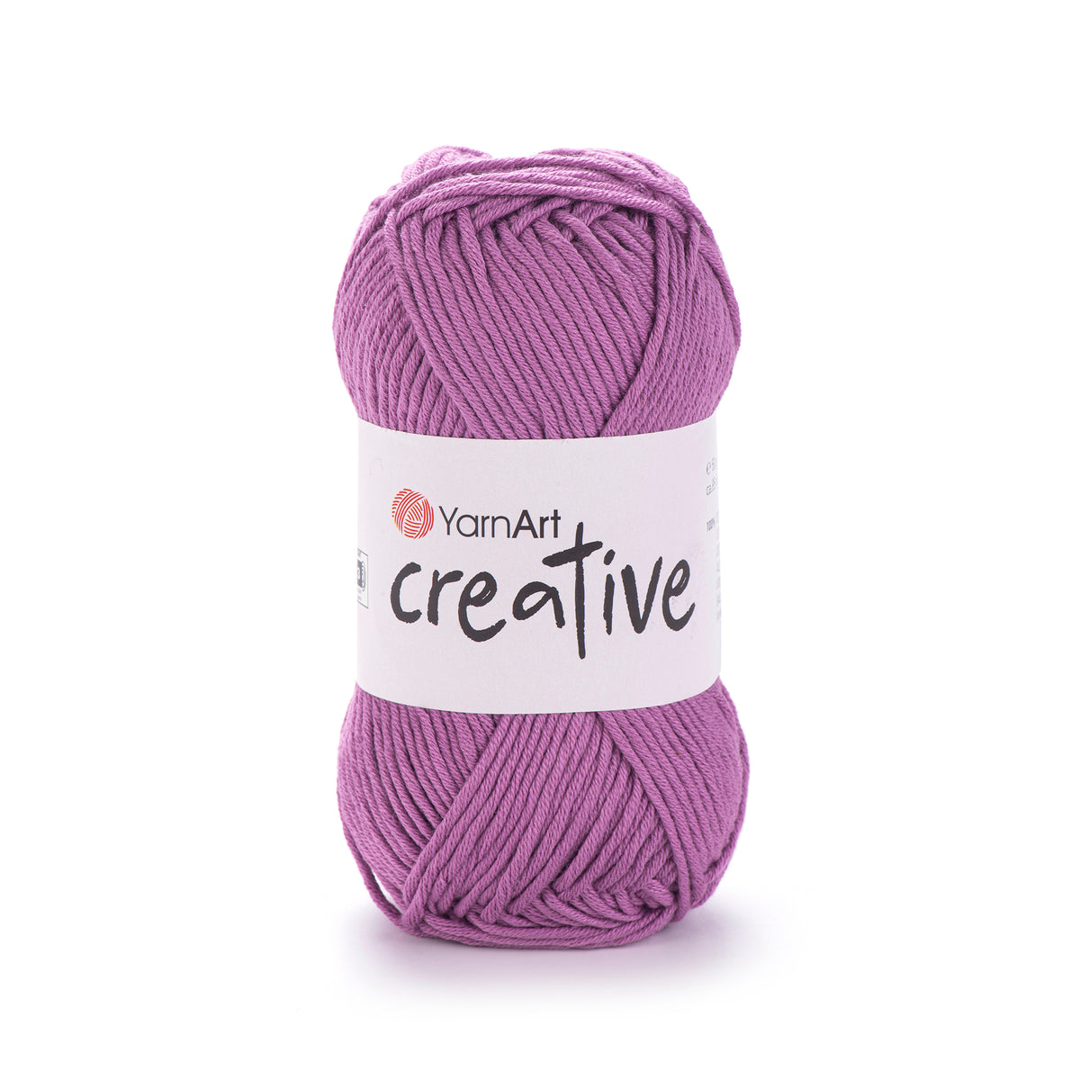 YarnArt Creative 246 Violet – fil pur coton mat