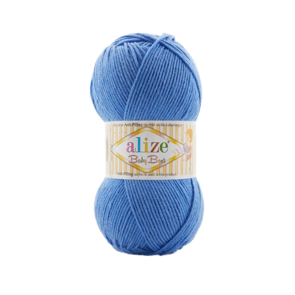 Alize Baby Best 237 Sinine – bambusega beebilõng