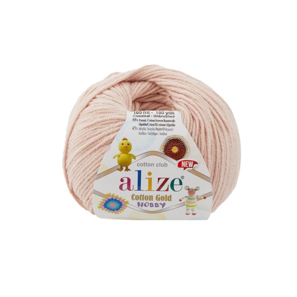 Alize Cotton Gold Hobby 161 Puuder – puuvilla-akrüüllõng