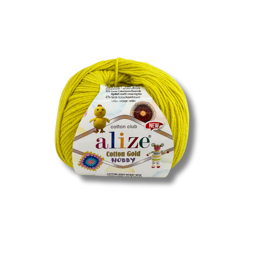Alize Cotton Gold Hobby 668 – puuvilla-akrüüllõng