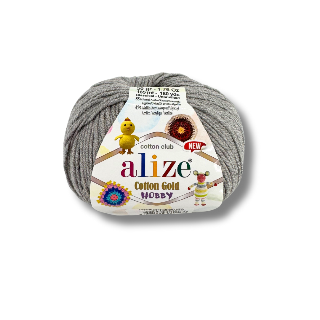 Alize Cotton Gold Hobby 21 Hall melanž – puuvilla-akrüüllõng