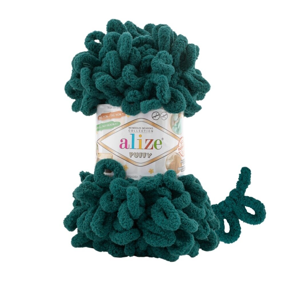 Alize Puffy 426 Петроль – петельная пряжа