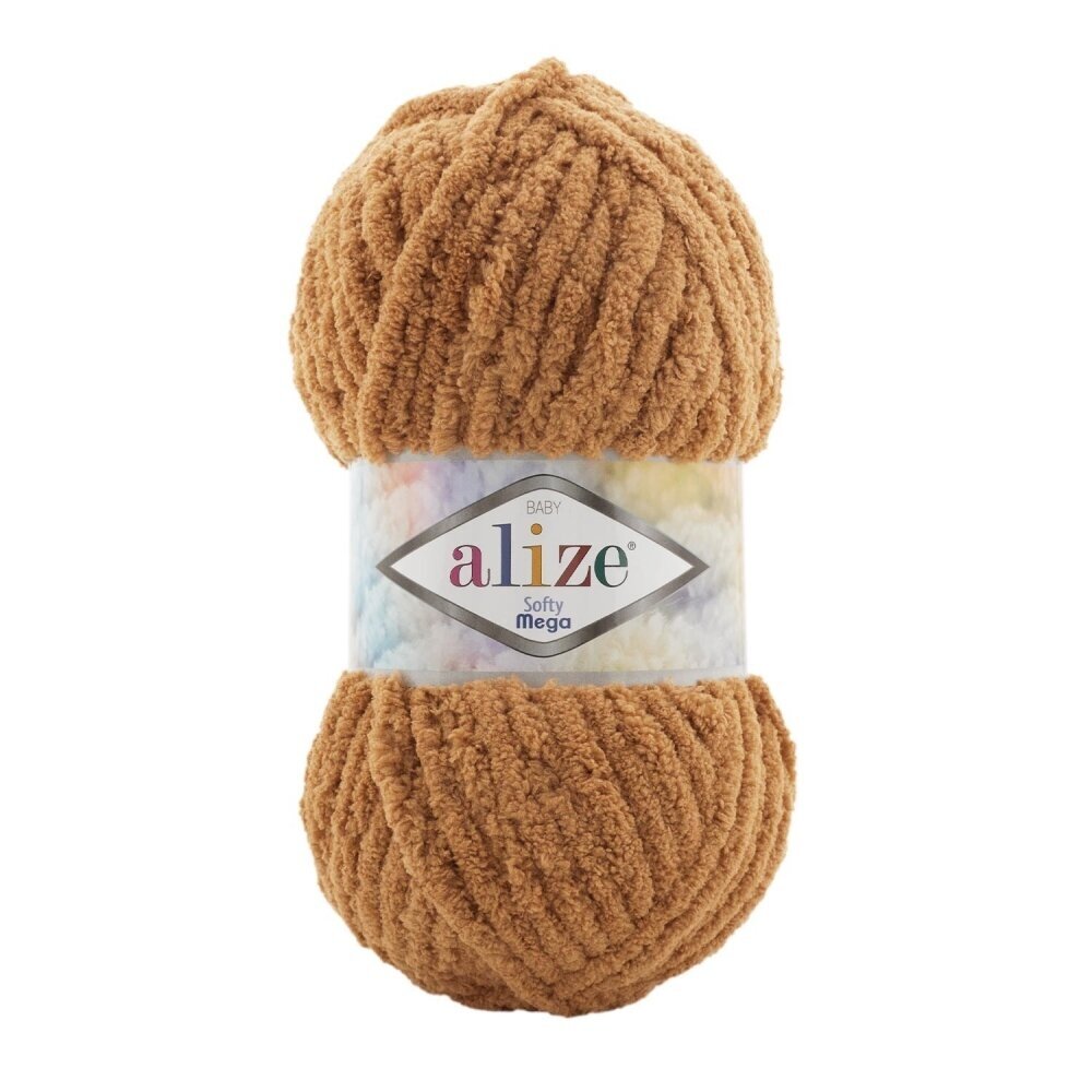 Alize Softy Mega 179 Карамельный – толстая плюшевая пряжа