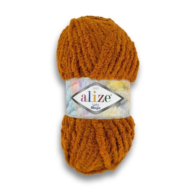 Alize Softy Mega 775 Коричный – толстая плюшевая пряжа