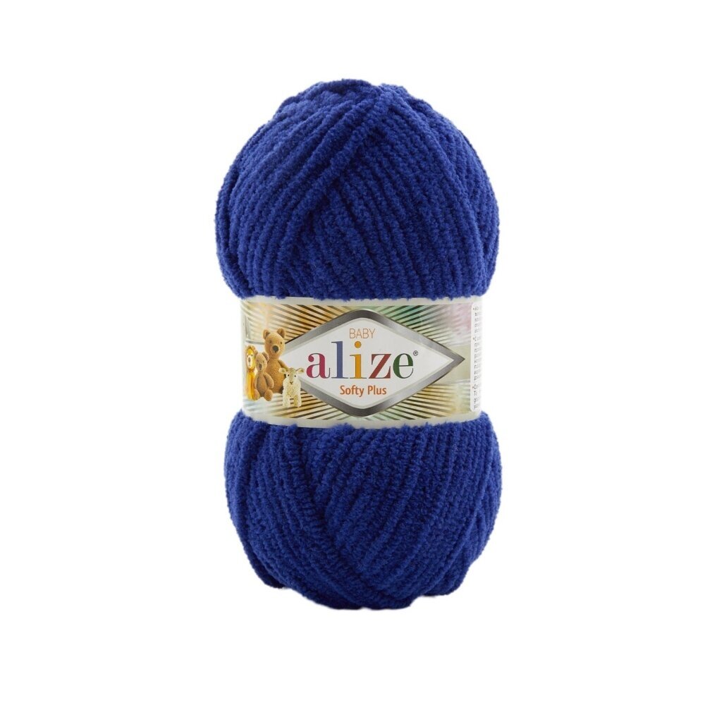 Alize Softy Plus 360 Navy – chunky plush yarn