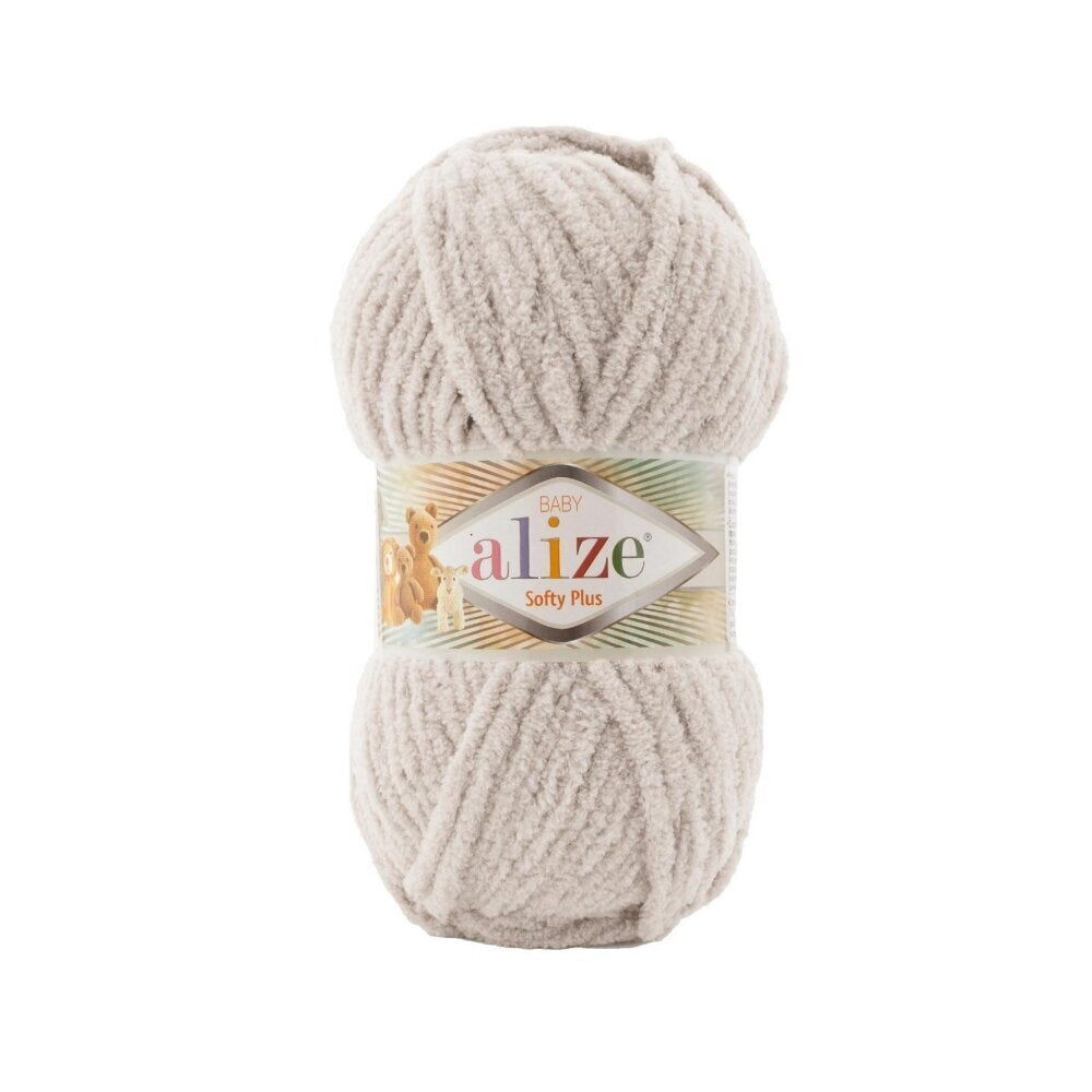 Alize Softy Plus 599 Ivory – chunky plush yarn