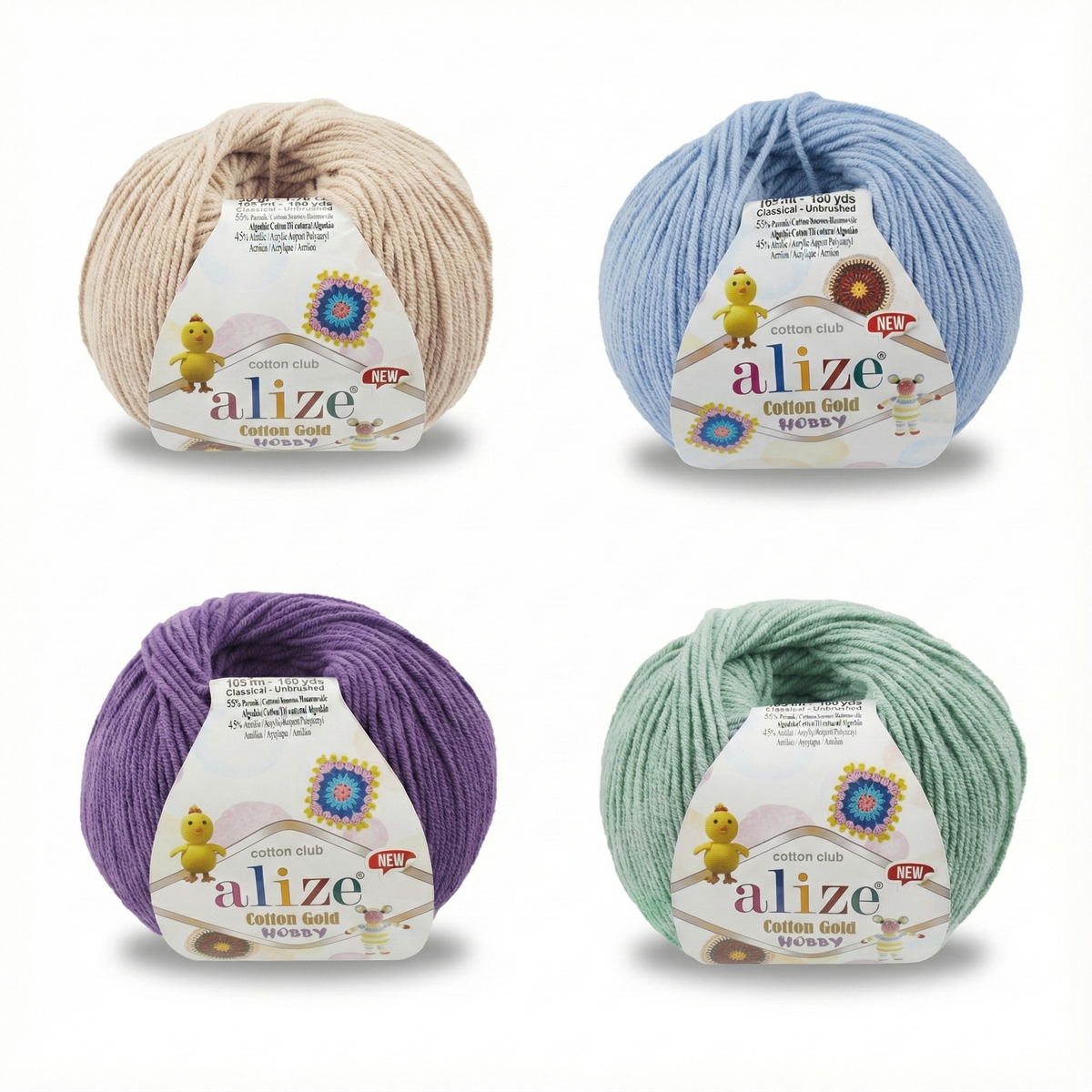 Alize Cotton Gold Hobby New