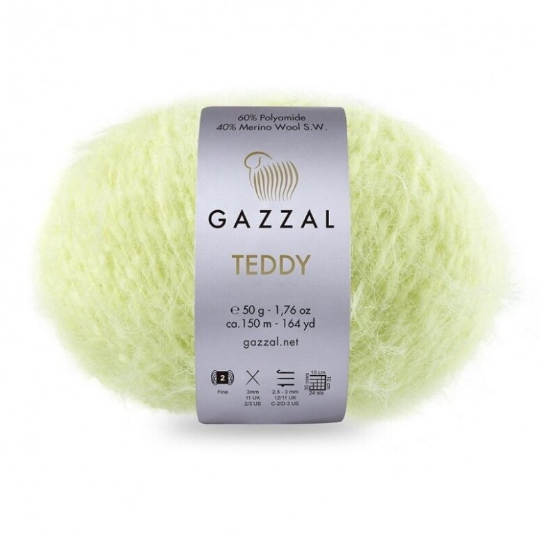 Gazzal Teddy 2 Pistachio (6533)