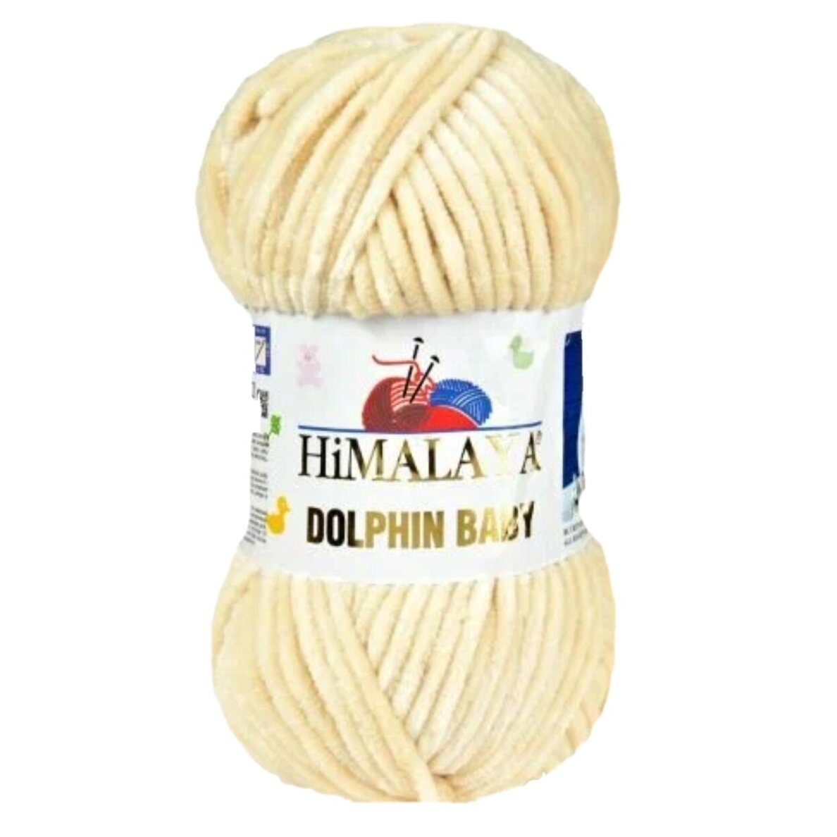 Himalaya Dolphin Baby 80379 Ванильный – плюшевая шенилл-пряжа