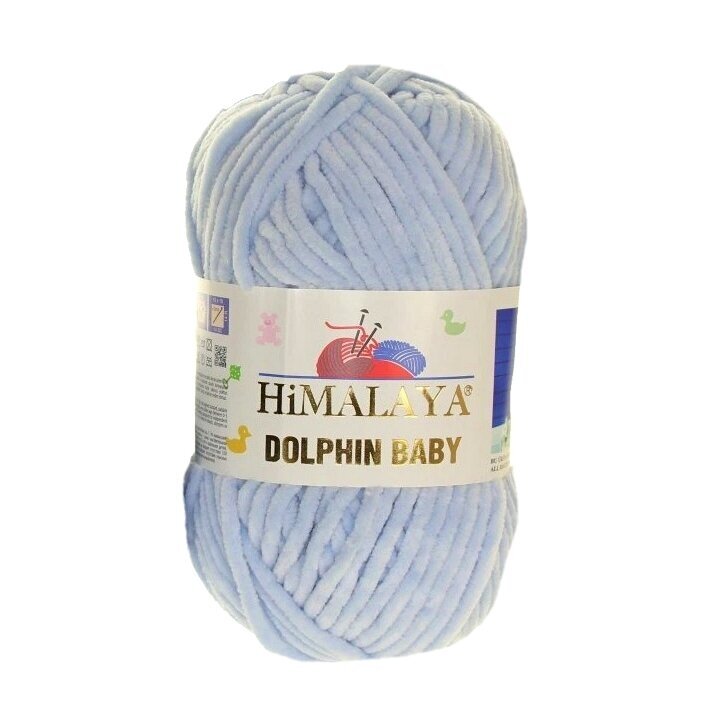 Himalaya Dolphin Baby 80391 Серый – плюшевая шенилл-пряжа