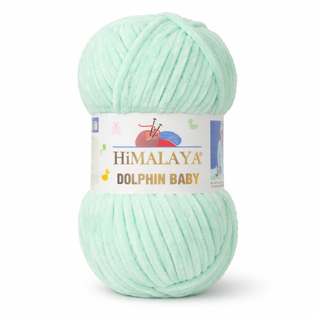 Himalaya Dolphin Baby 80307 Морская пена – плюшевая шенилл-пряжа