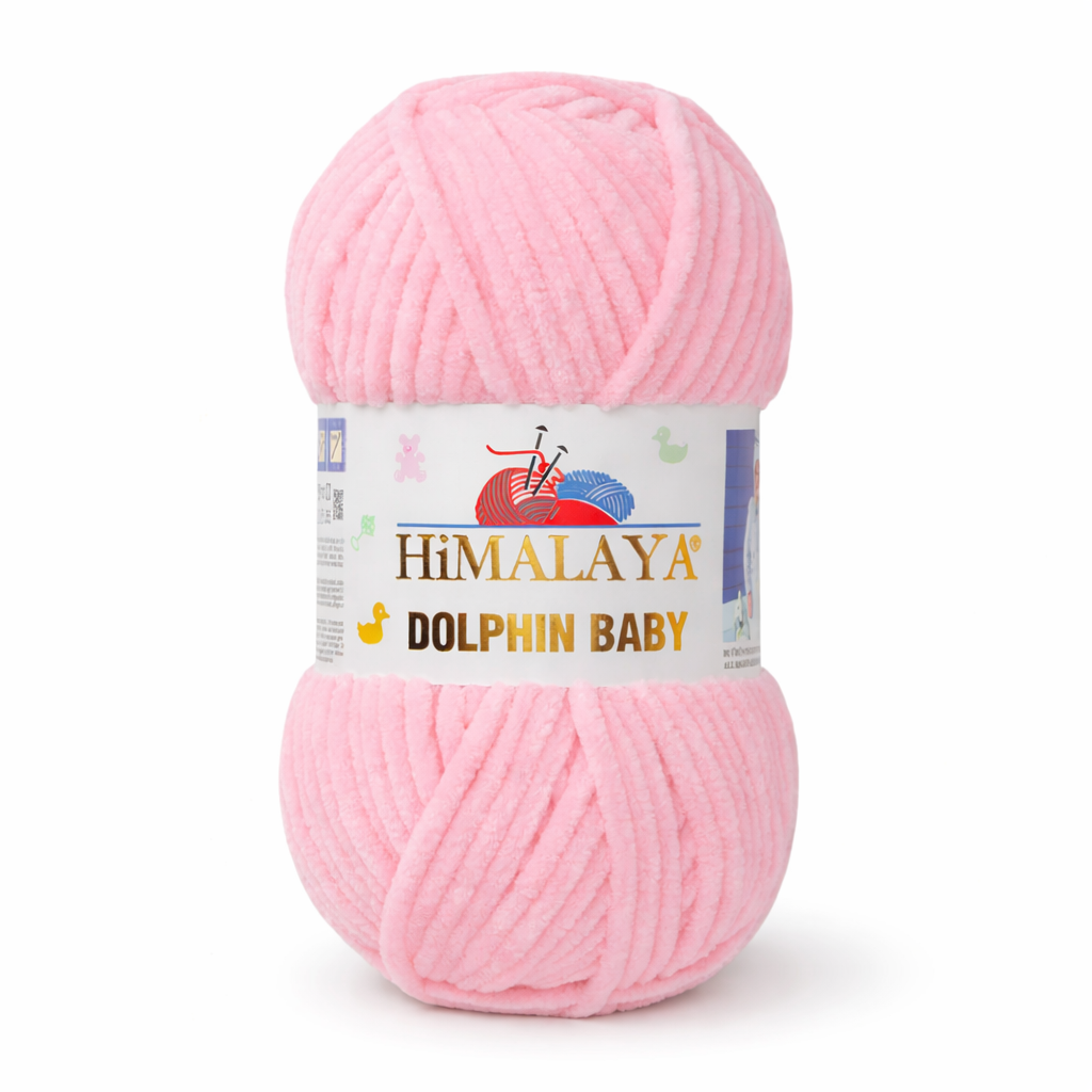 Himalaya Dolphin Baby 80319 Пудрово-розовый – плюшевая шенилл-пряжа