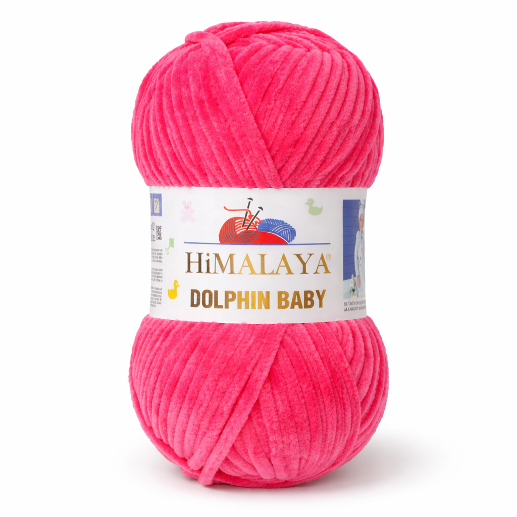 Himalaya Dolphin Baby 80324 Арбузный – плюшевая шенилл-пряжа