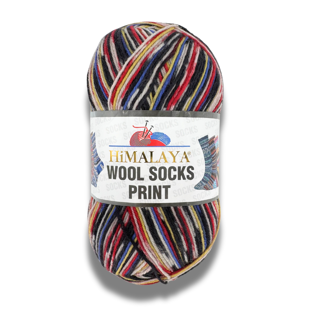 HiMALAYA Wool Socks PRINT